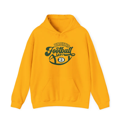 Adult Unisex Bruin Script Football Graphic Hoodie