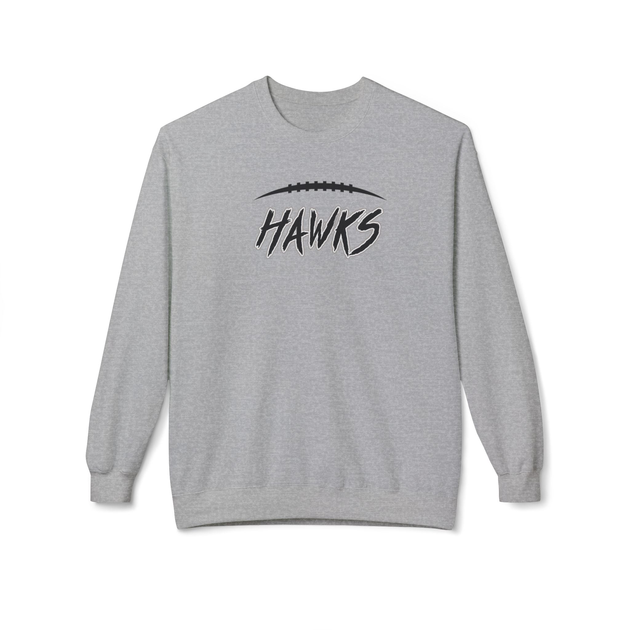Adult Unisex Westerville Central Fighting Football Hawks Graphic Soft Style Sweatshirt