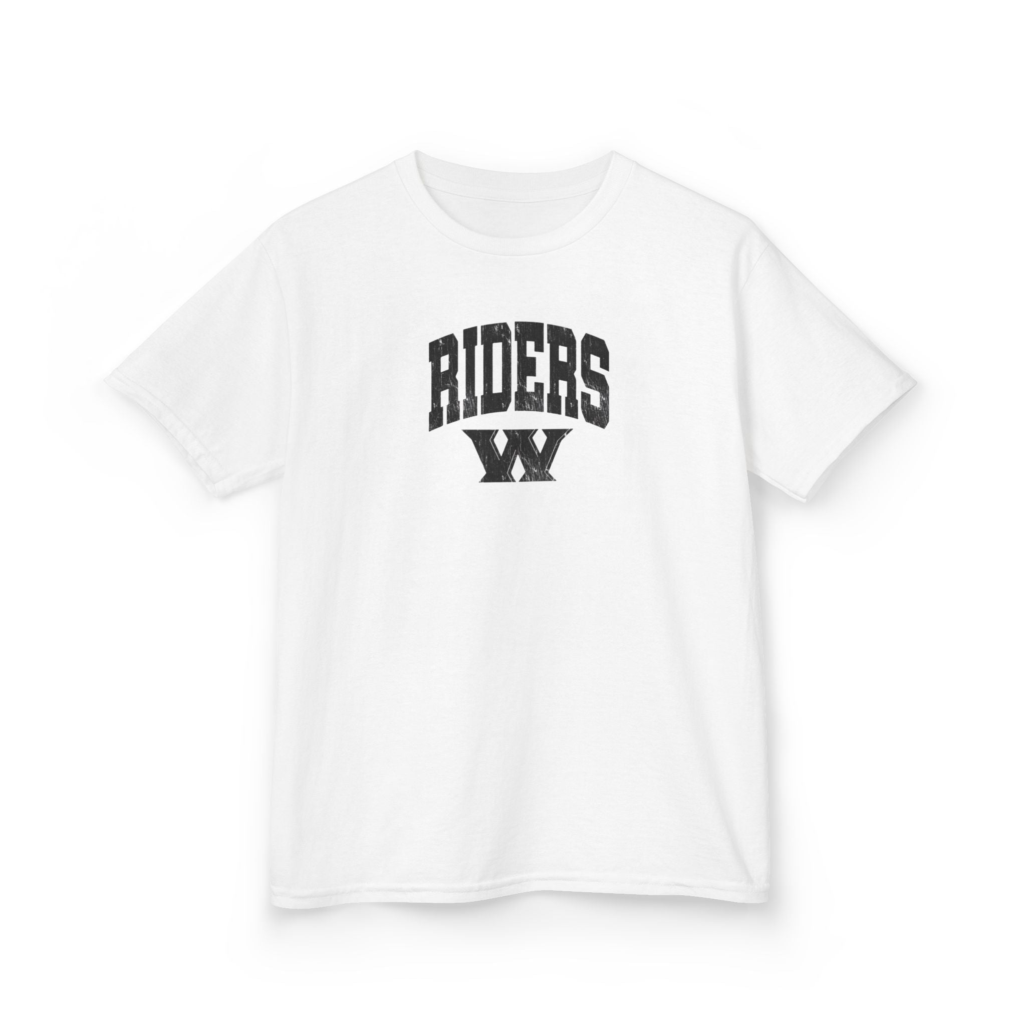 Youth Riders Arch Vintage Distressed W Graphic Short Sleeve Gildan Heavy Tee