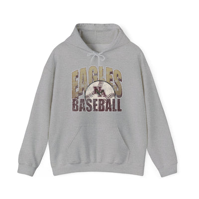 Adult Unisex New Albany Eagles Distressed Dugout Graphic Hoodie
