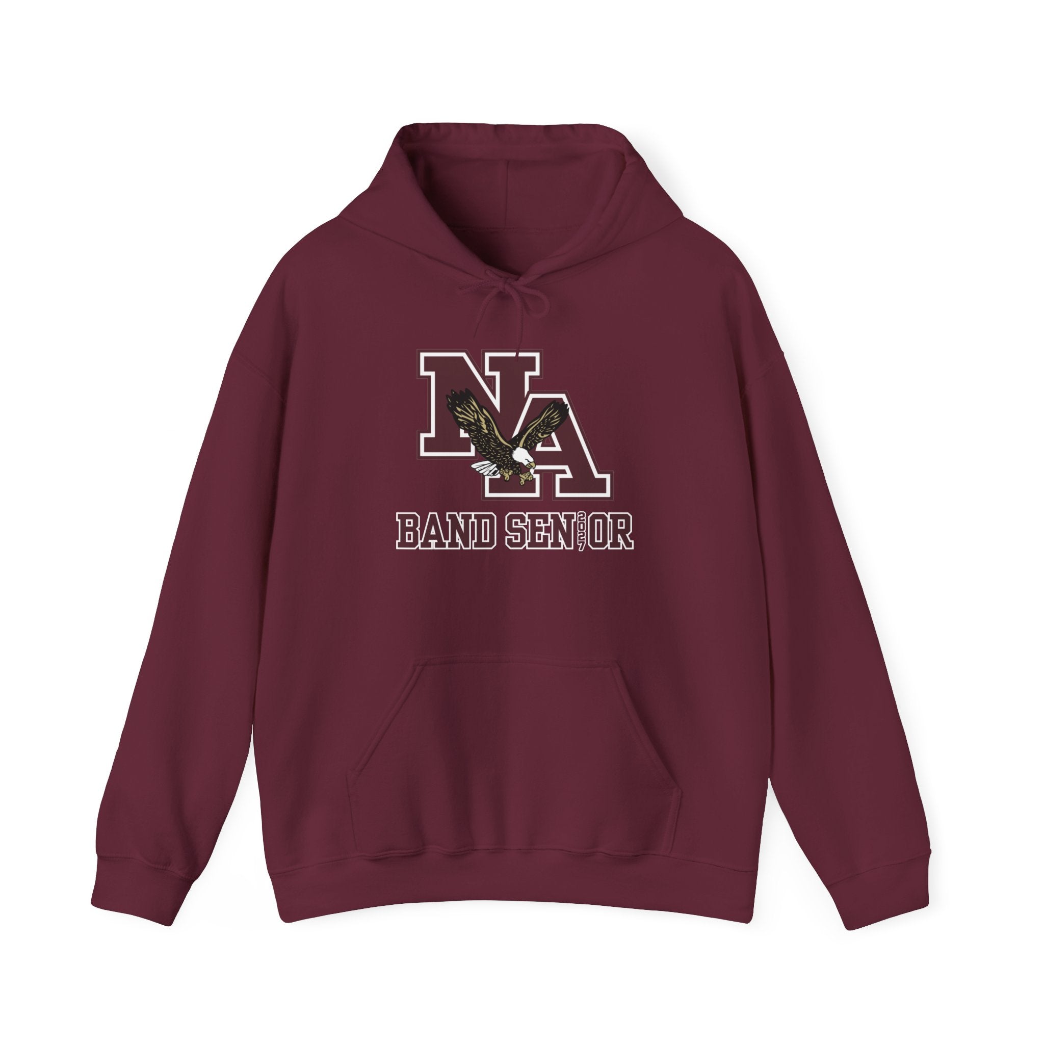 Adult Unisex New Albany Band 2027 Senior Graphic Hoodie