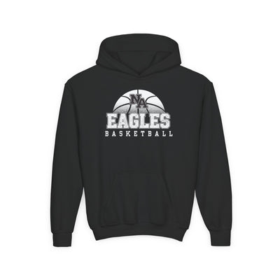 Youth New Albany Eagles Basketball Fast Break Graphic Hoodie