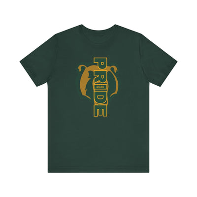 Adult Unisex Bruins Pumped Up Pride Graphic Short Sleeve Soft Tee