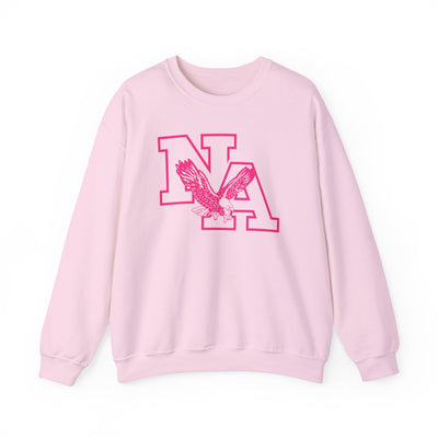 Adult Unisex Neon Pink Power Graphic Sweatshirt - PINK OCTOBER