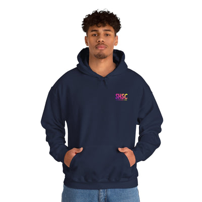 Adult Unisex South Hills Swim Club SHSC Ombre Graphic Hoodie