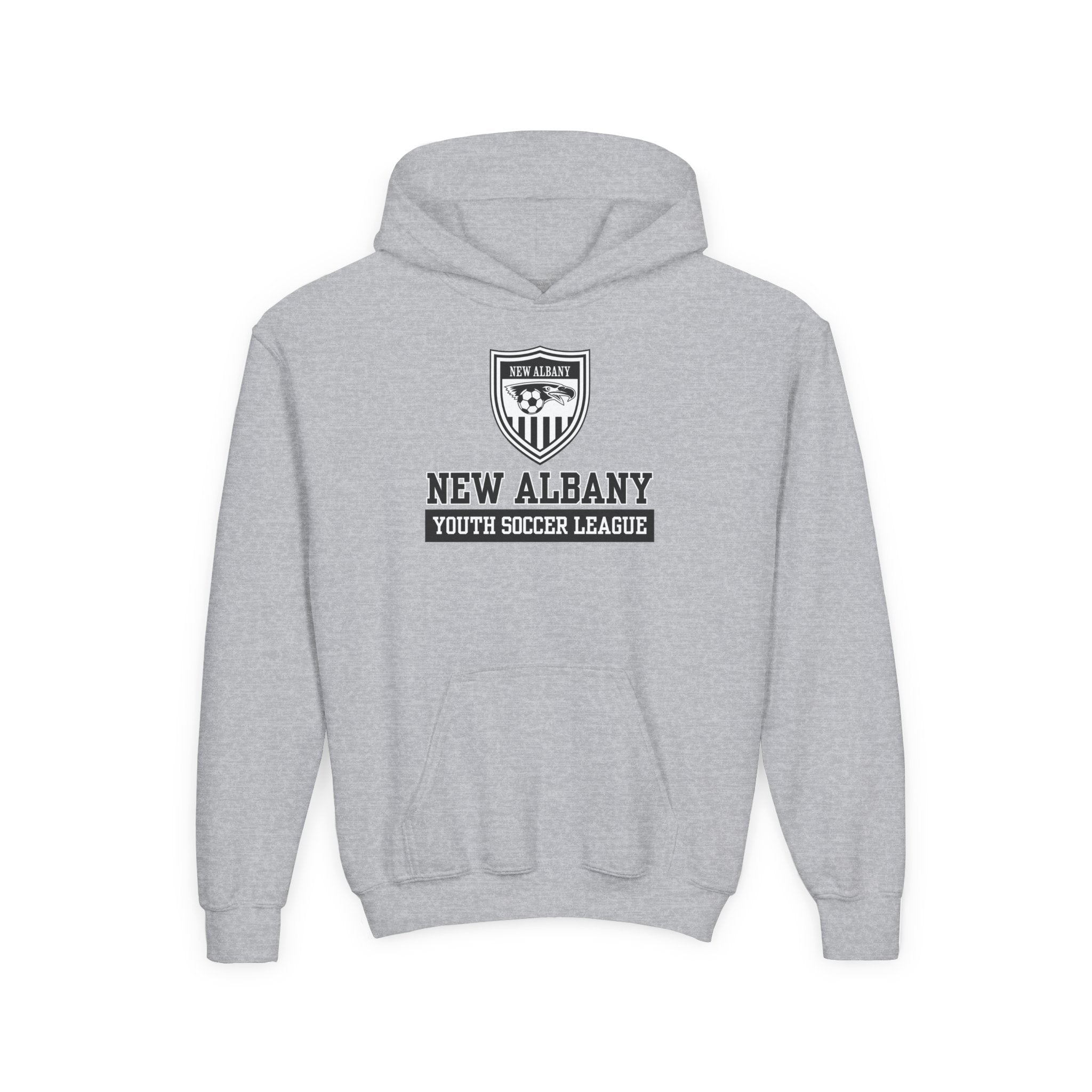 Youth New Albany Youth Soccer League Game Day Graphic Hoodie