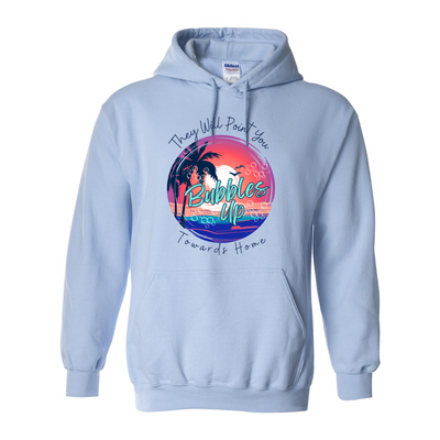 Adult Unisex Bubbles Graphic Hoodie