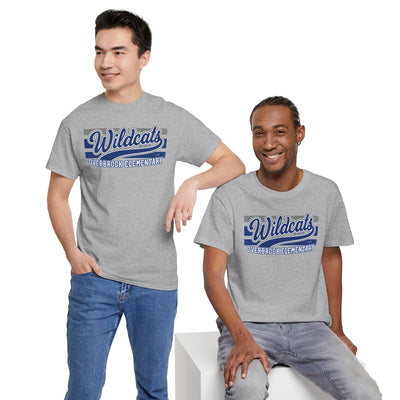 Adult Unisex Overbrook Elementary Wildcats Vintage Distressed Spirit Graphic Gildan Classic Tee