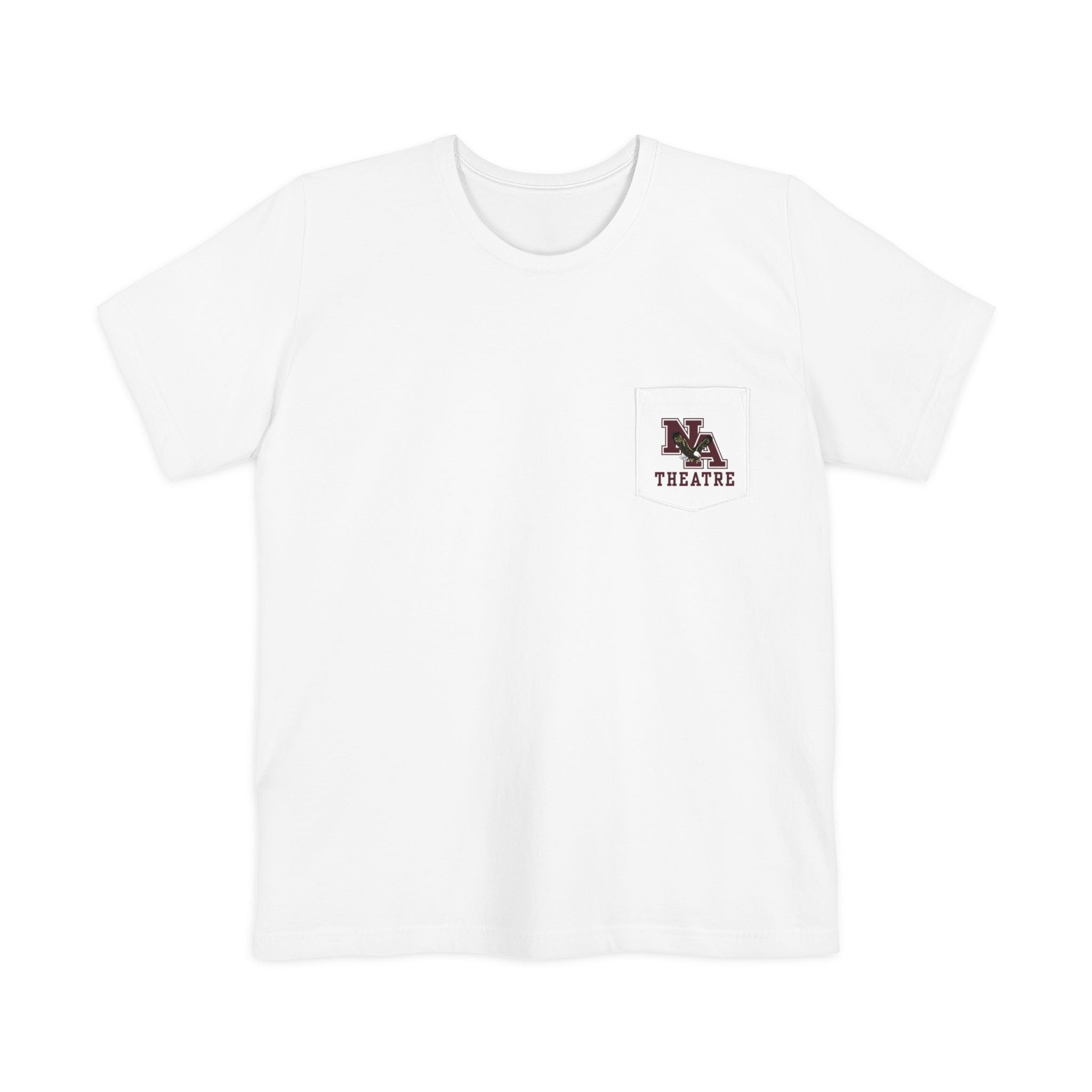 Adult Unisex New Albany Theatre Heart Graphic Pocket T-shirt