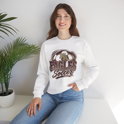 Adult Unisex New Albany Eagles Ombre Soccer Graphic Sweatshirt