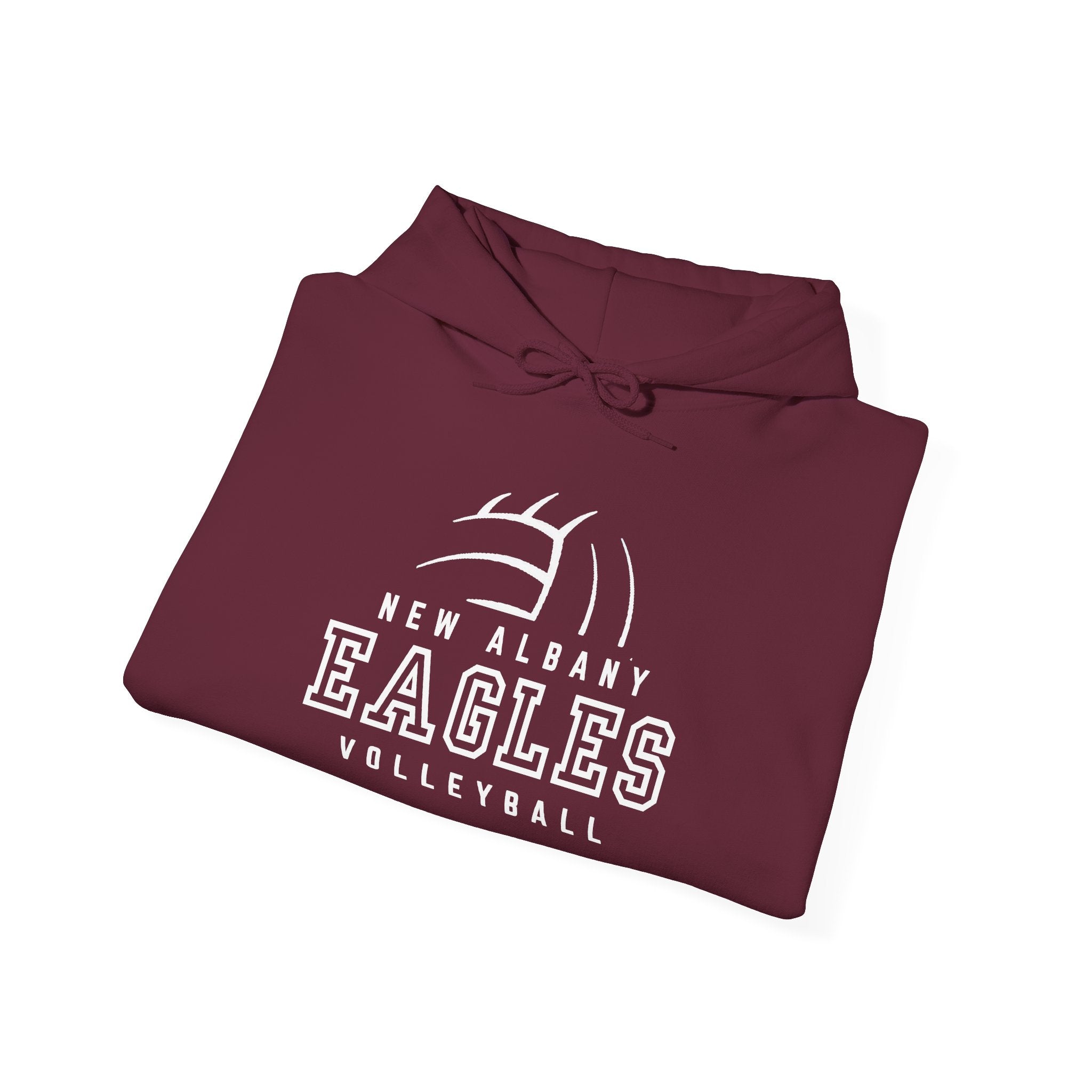 Copy of Adult Unisex New Albany Eagles Victory Volleyball Graphic Hoodie