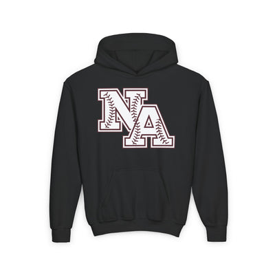 Youth Baseball Stitches Classic Logo Graphic Hoodie