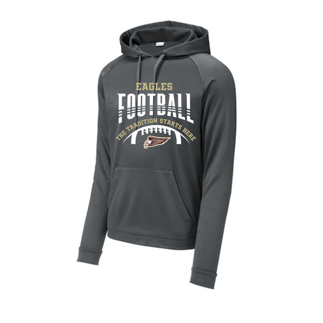 Adult Unisex Tackle Football Tradition Performance Fleece Hoodie