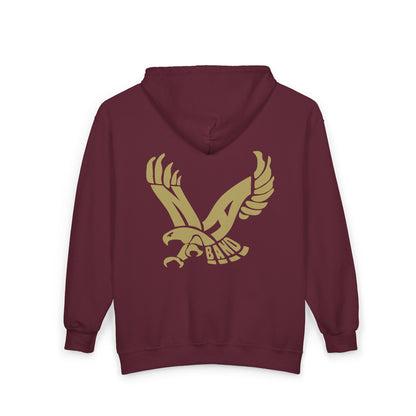 Adult Unisex NAHS Marching Band Eagle Graphic Full-Zip Sweatshirt