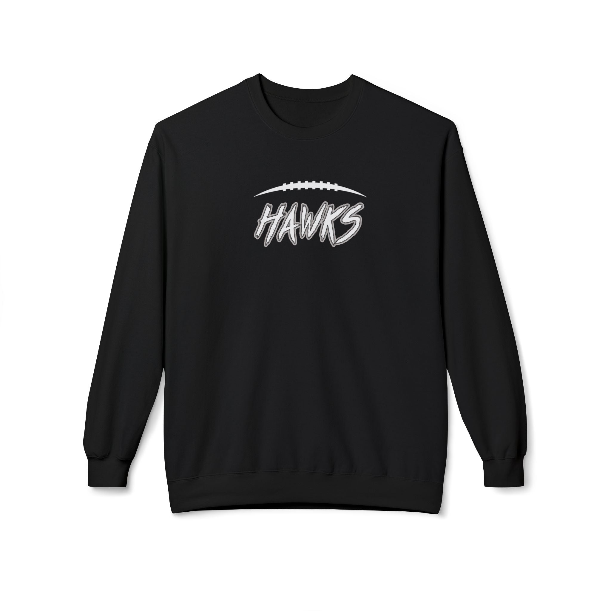 Adult Unisex Westerville Central Fighting Football Hawks Graphic Soft Style Sweatshirt