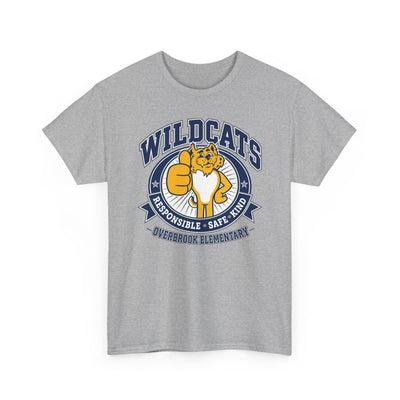 Adult Unisex Overbrook Elementary Wildcat Way Graphic Gildan Classic Tee