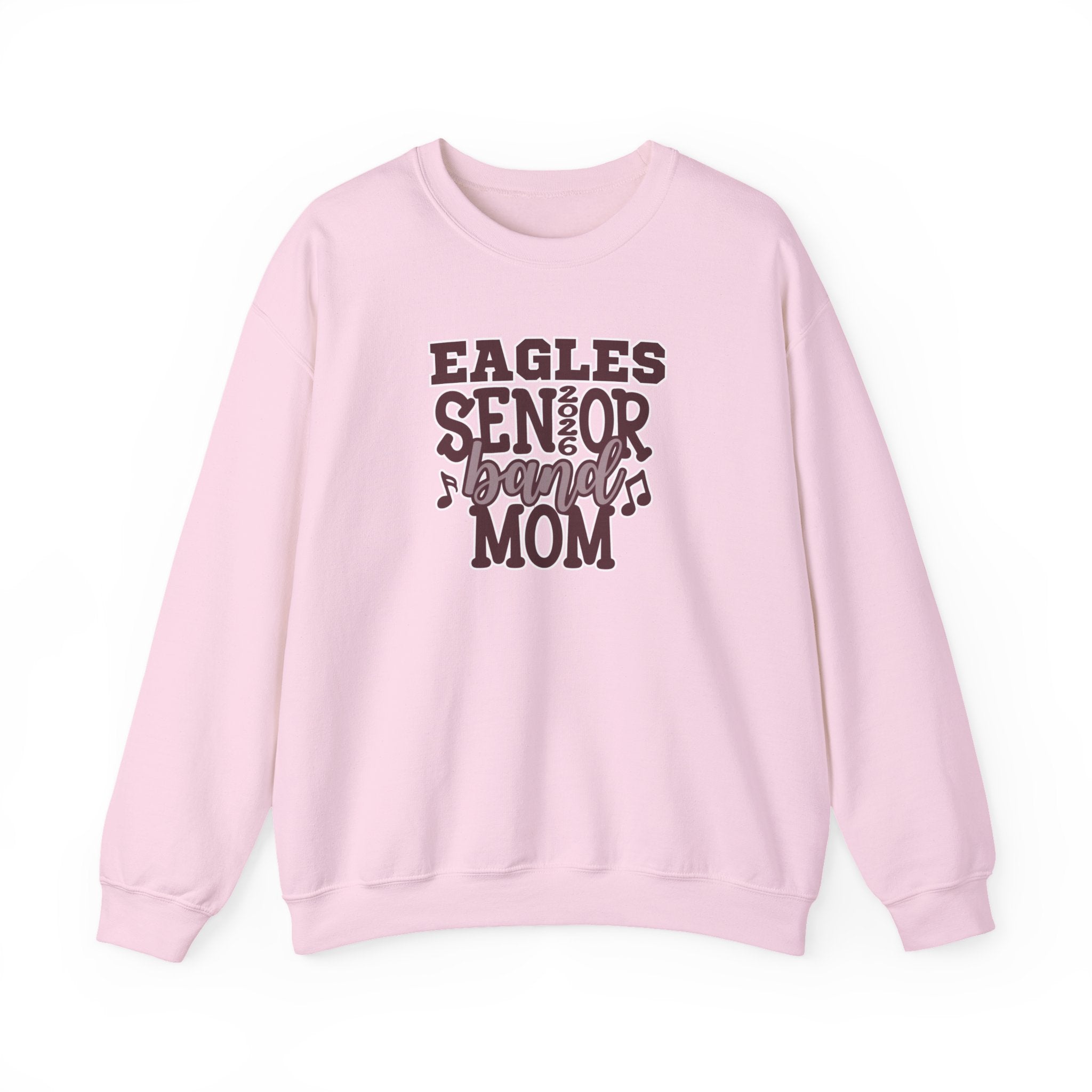 Adult Unisex Eagles Senior Band Mom Graphic Sweatshirt