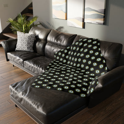 Brooke Bruins 1969 Graphic Super Soft Velveteen Microfiber Blanket (Two-sided print)