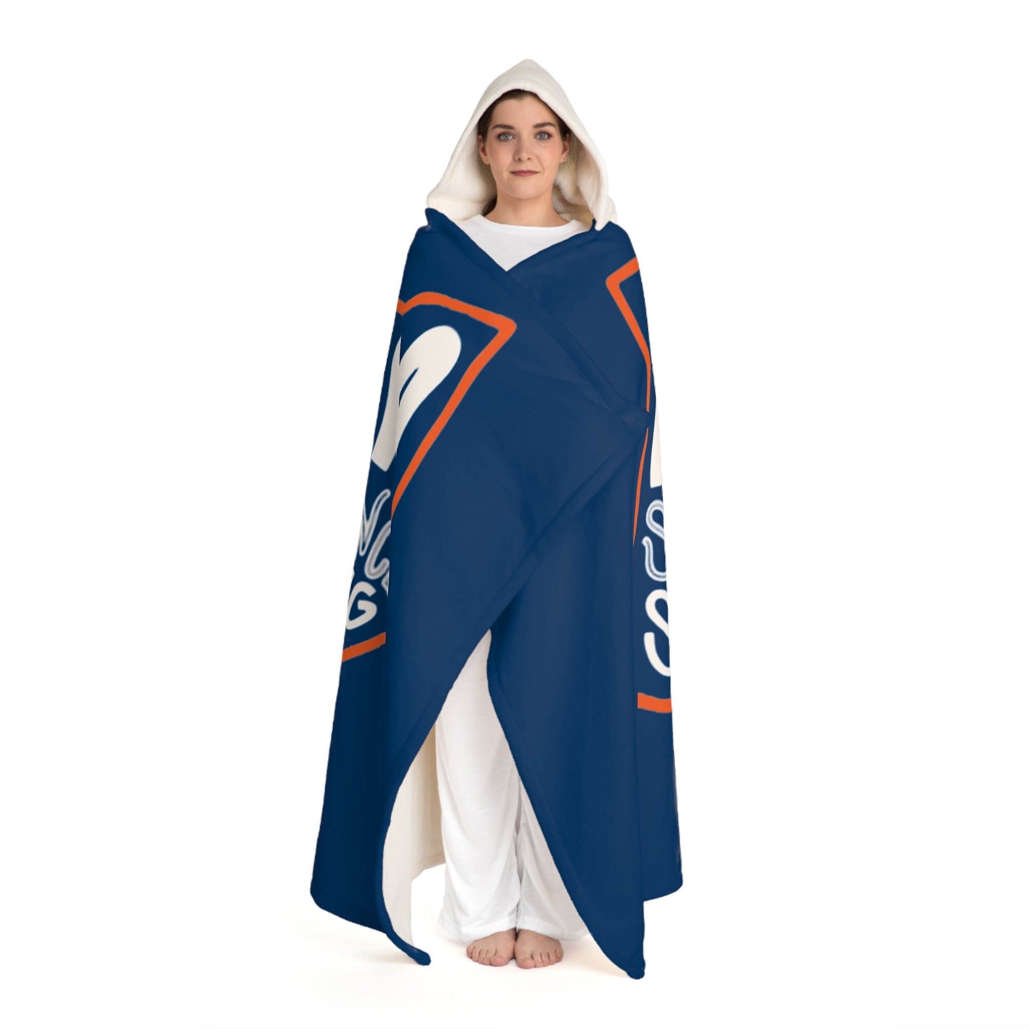 Autism See The Amazing Graphic Hooded Sherpa Fleece Blanket