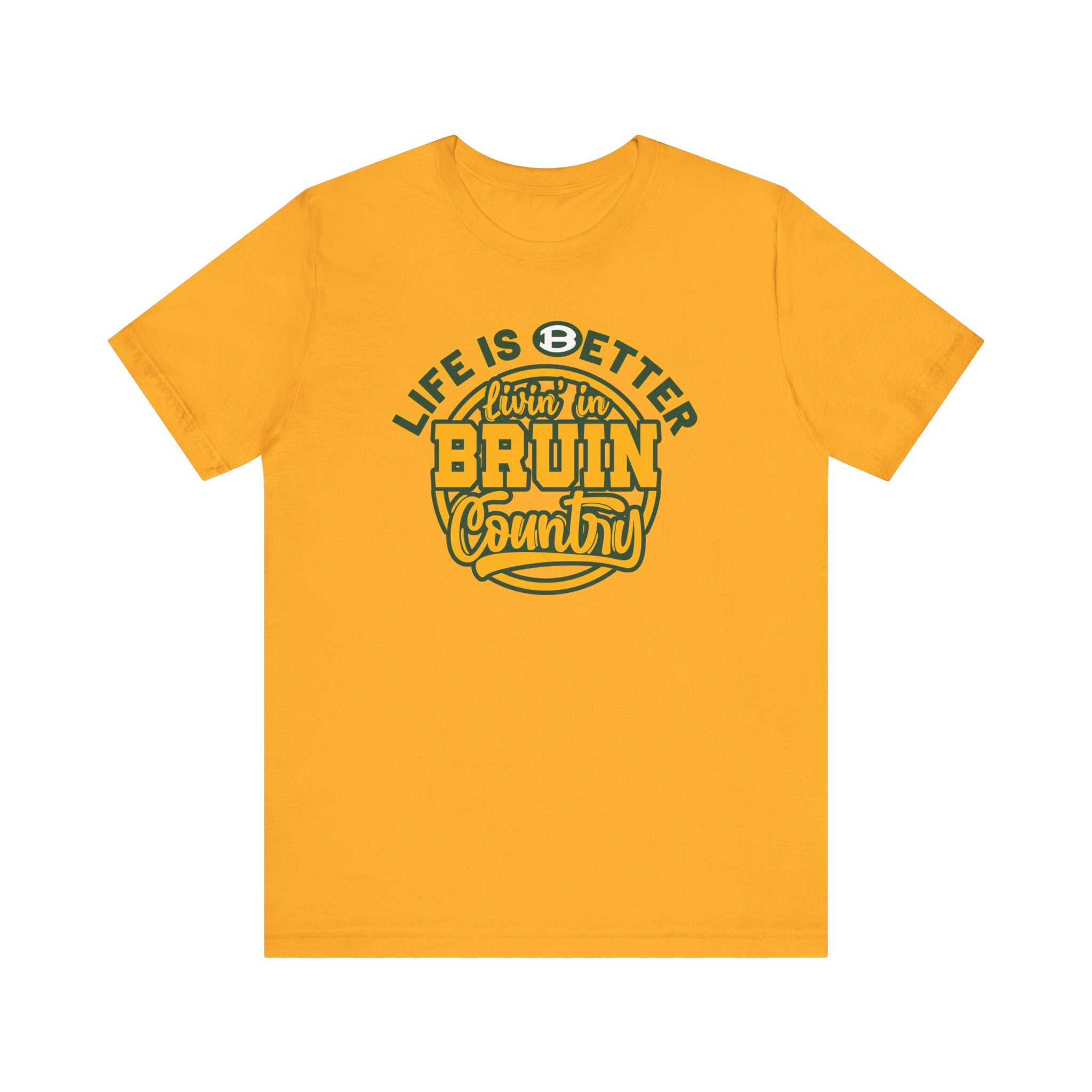 Adult Unisex Bruin Country Graphic Short Sleeve Soft Tee
