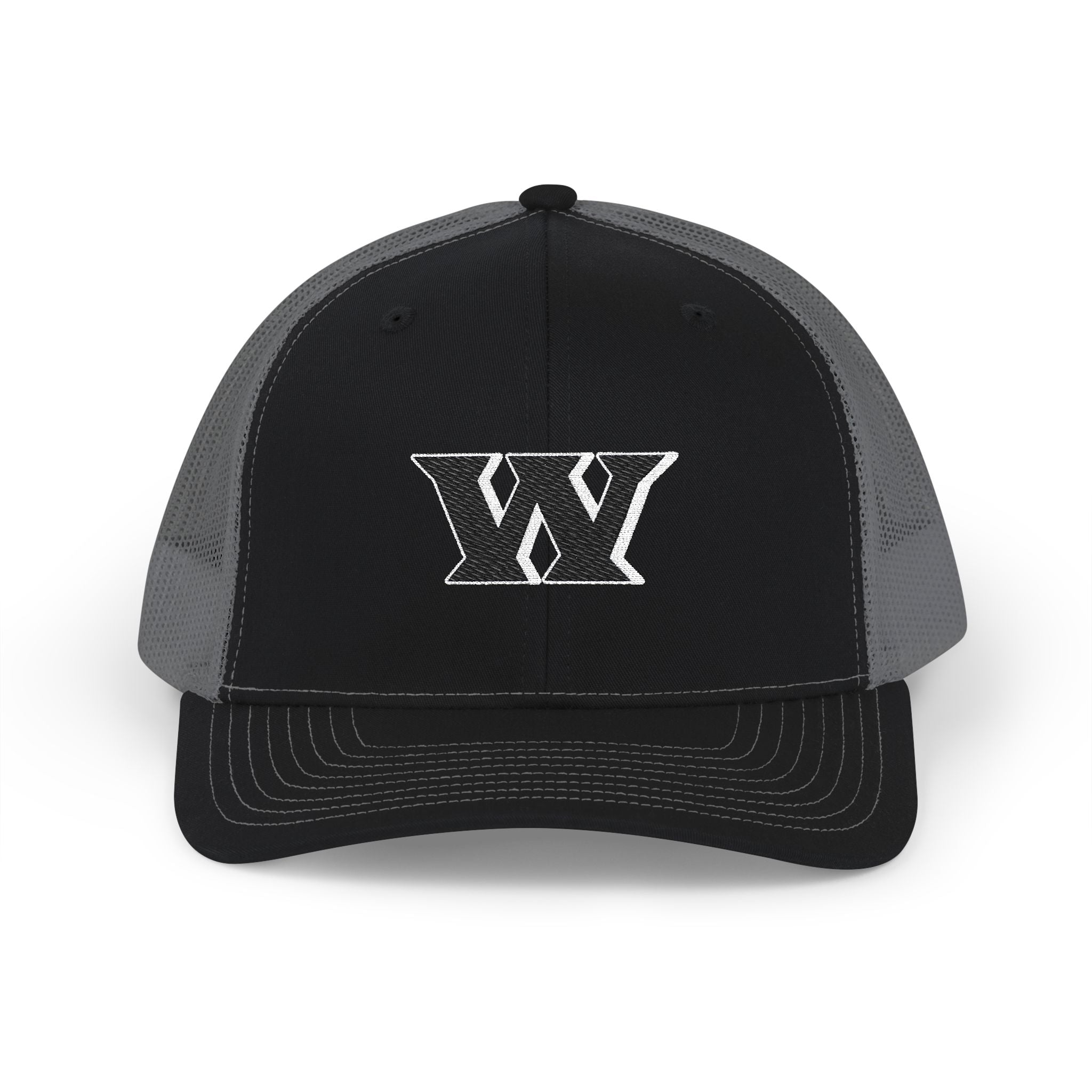 Adult Unisex Weir Logo Embroidered Richardson 112 Snapback Trucker Hat