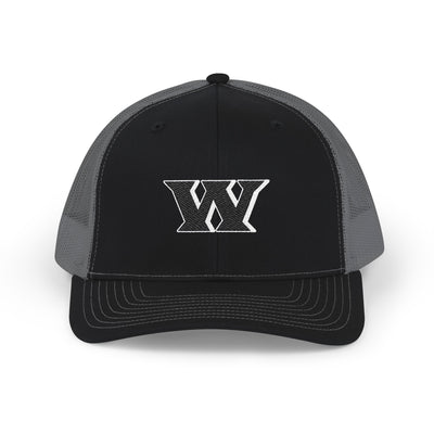 Adult Unisex Weir Logo Embroidered Richardson 112 Snapback Trucker Hat