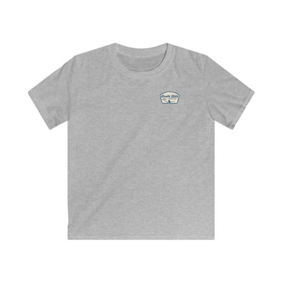 Youth South Hills Swim Club Home of the Sharks Graphic Short Sleeve Gildan Softstyle Tee