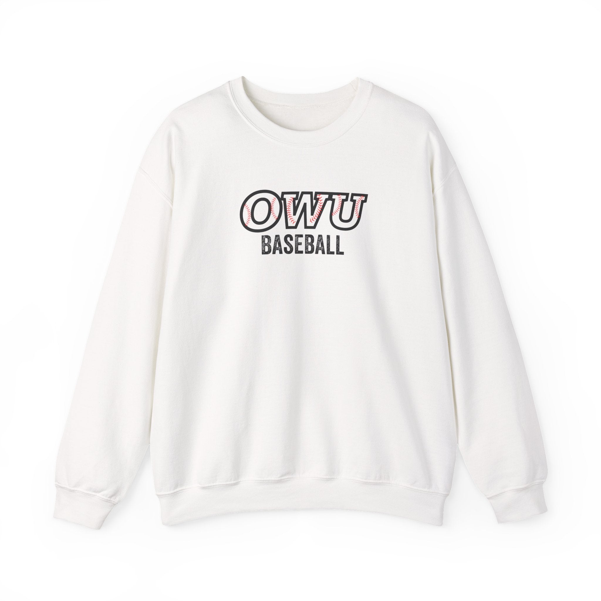 Adult Unisex OWU Baseball Stitches Graphic Sweatshirt