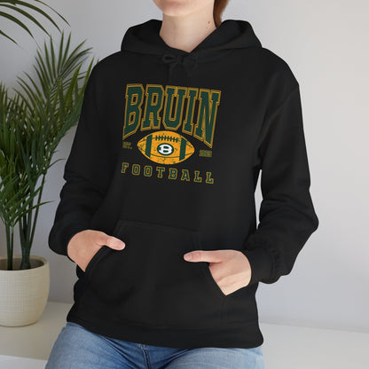 Adult Unisex Bruin Football Heritage Graphic Hoodie
