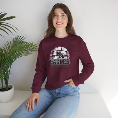 Adult Unisex New Albany Eagles Spike it Graphic Sweatshirt