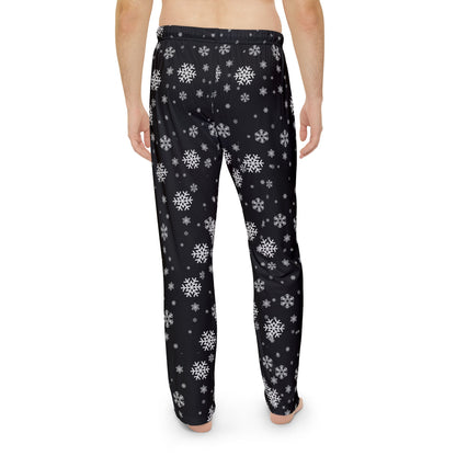 Men's OWU Bishops Baseball Spirited Snowflake Printed Pajama Pants