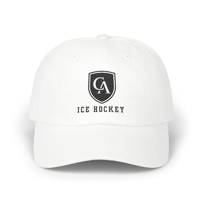 Adult Unisex Columbus Academy Vikings Ice Hockey Embroidered Logo Dad Cap