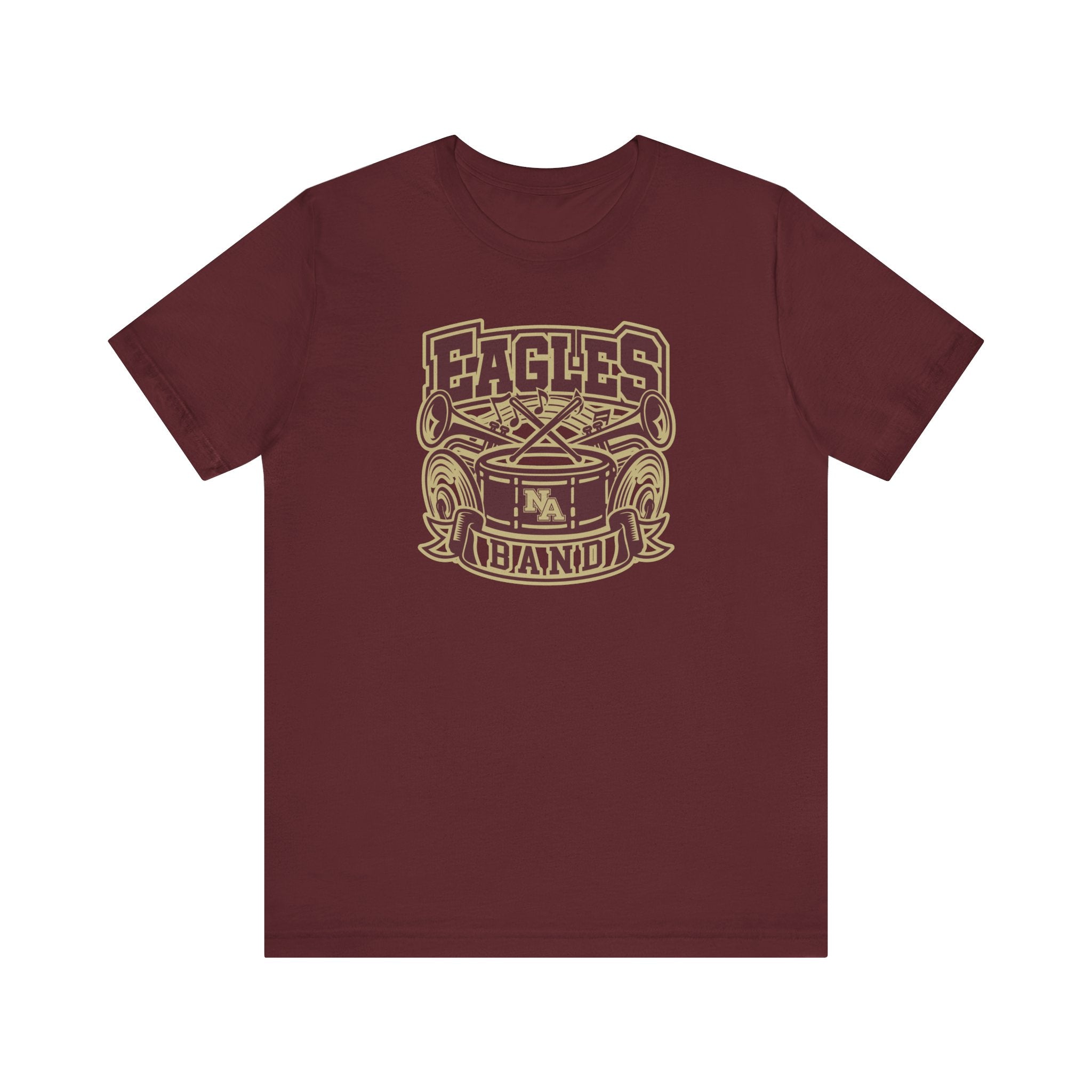 Adult Unisex Eagles Big Time Band Graphic Short Sleeve Soft Tee