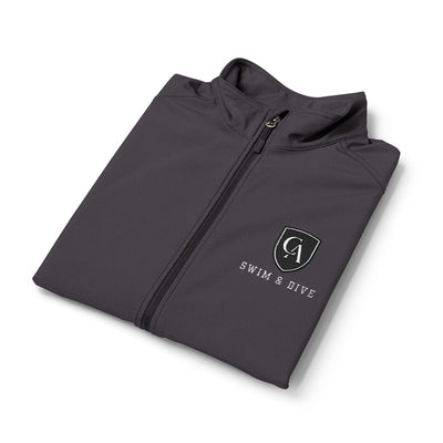 Adult Unisex Columbus Academy Swim & Dive Embroidered Core Soft Shell Vest