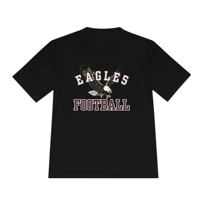 Adult Unisex Performance Flying Football Eagle Short Sleeve Graphic Tee