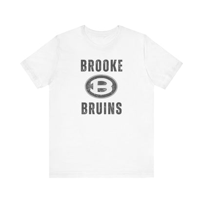 Adult Unisex Brooke Bruins Vintage Distressed Graphic Short Sleeve Soft Tee