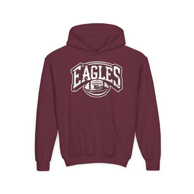 Youth Eagles Football Motion Graphic Hoodie