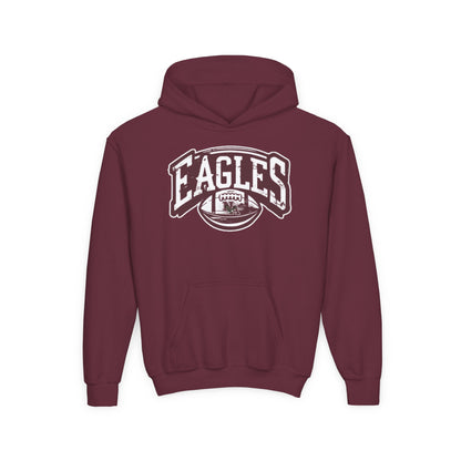 Youth Eagles Football Motion Graphic Hoodie
