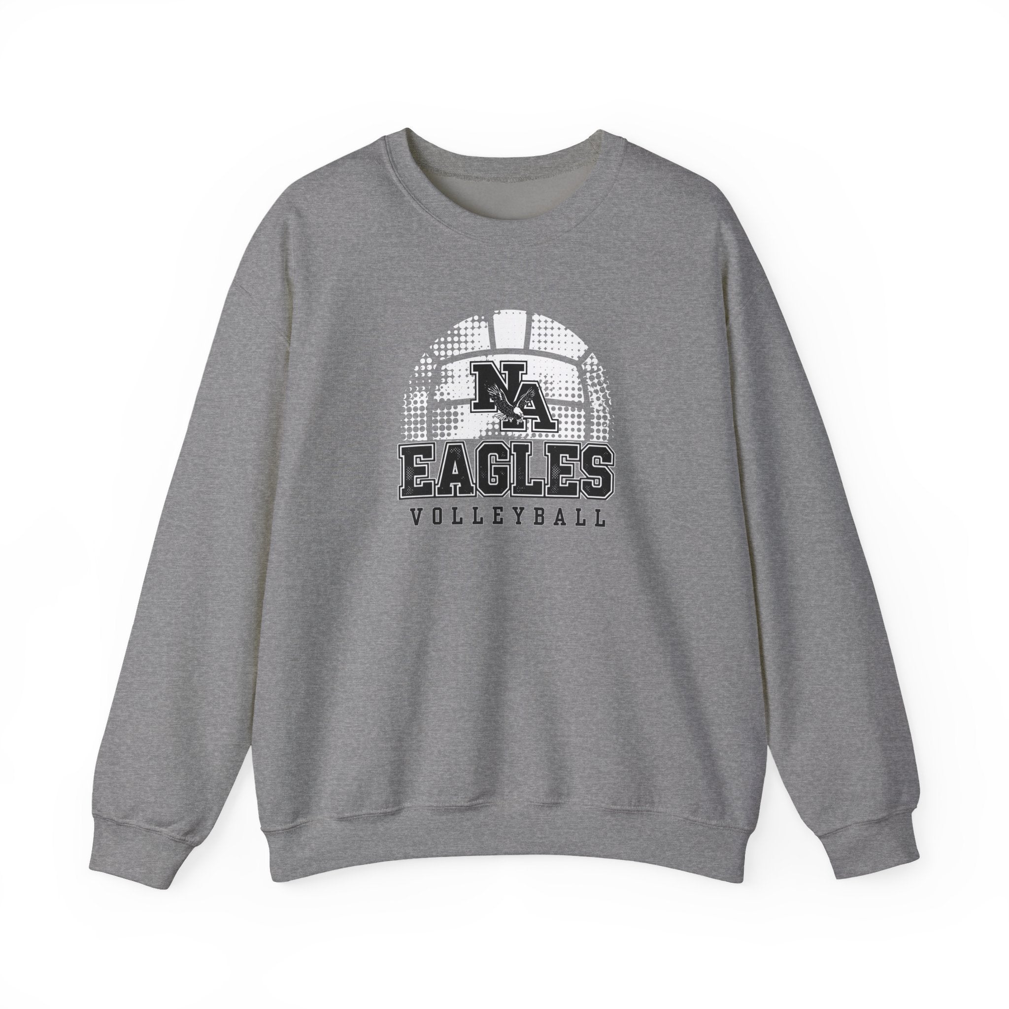 Adult Unisex New Albany Eagles Spike it Graphic Sweatshirt