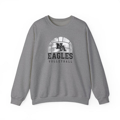 Adult Unisex New Albany Eagles Spike it Graphic Sweatshirt