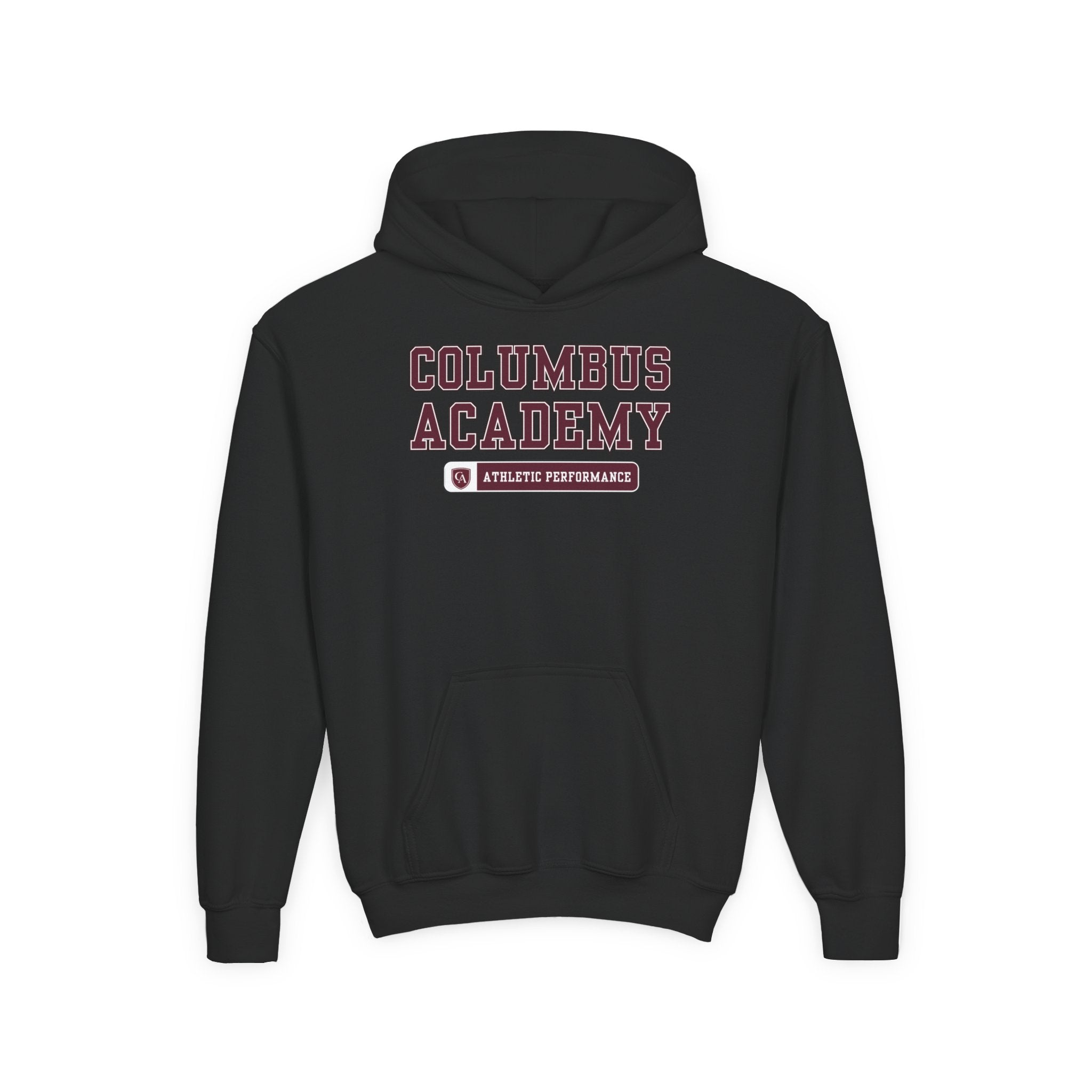 Youth Columbus Academy Athletic Performance Graphic Hoodie