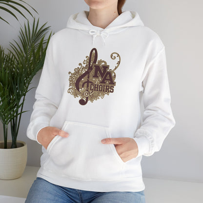 Adult Unisex Floral Medley Choirs Graphic Hoodie