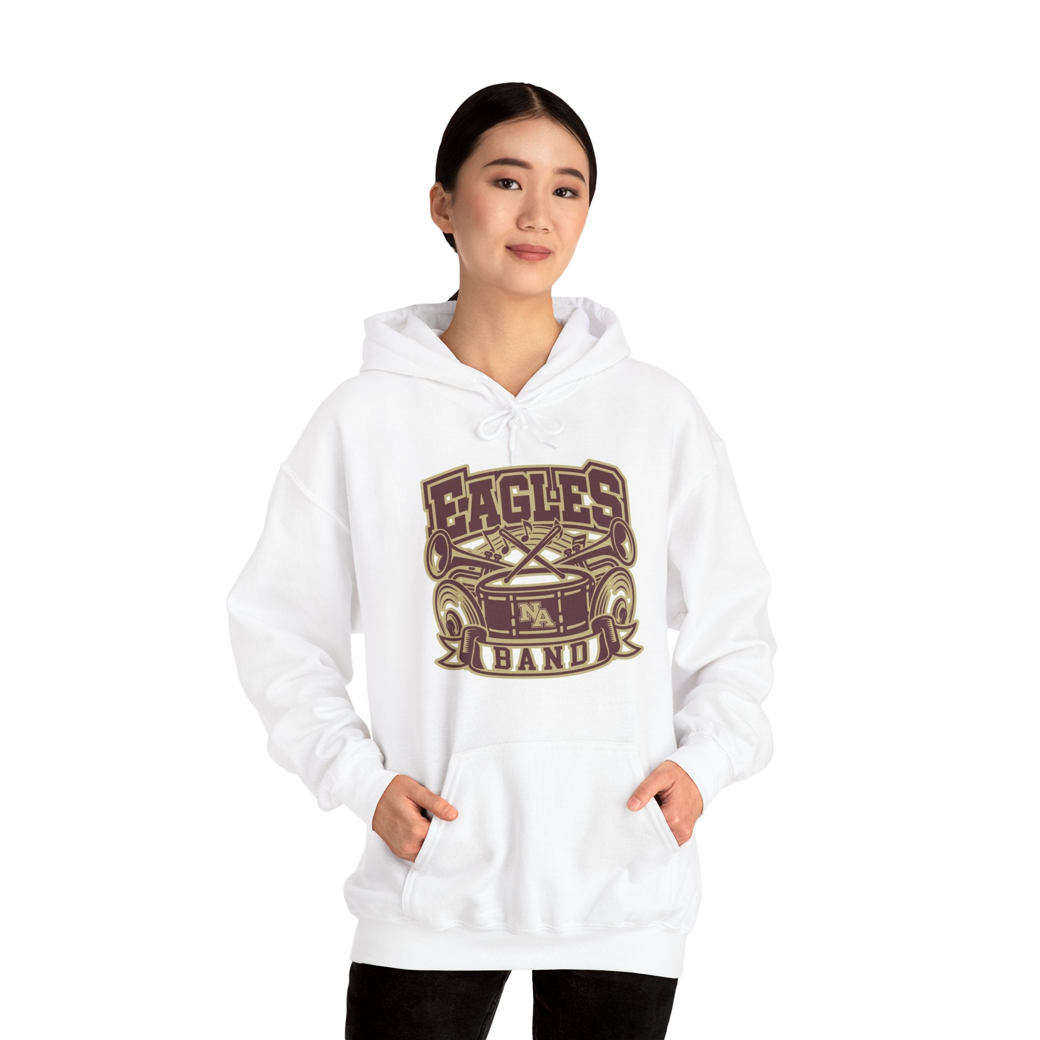 Adult Unisex Eagles Big Time Band Graphic Hoodie