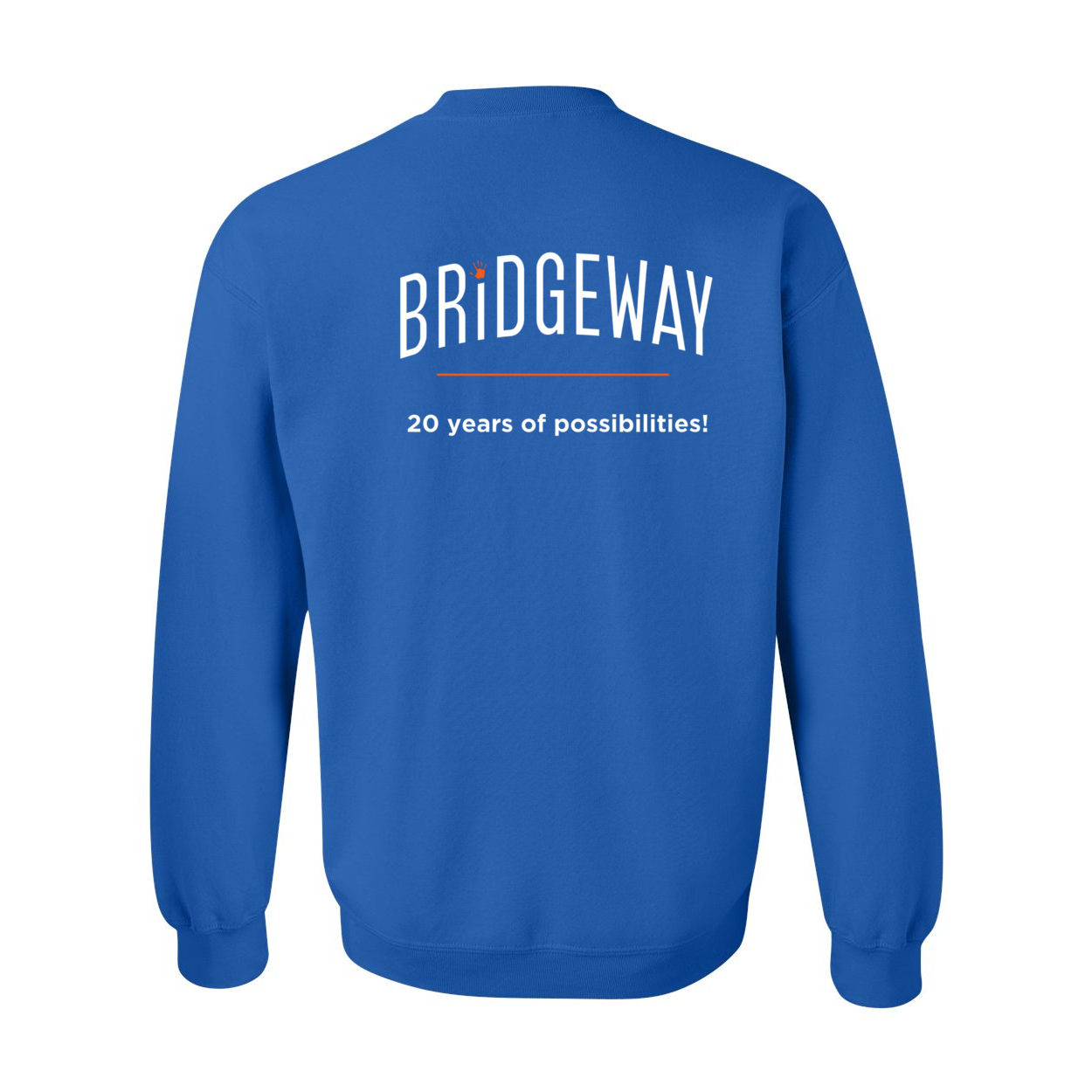 Adult Unisex "Autism Inspire Potential Celebrate Ability" Bridgeway Graphic Crewneck Sweatshirt