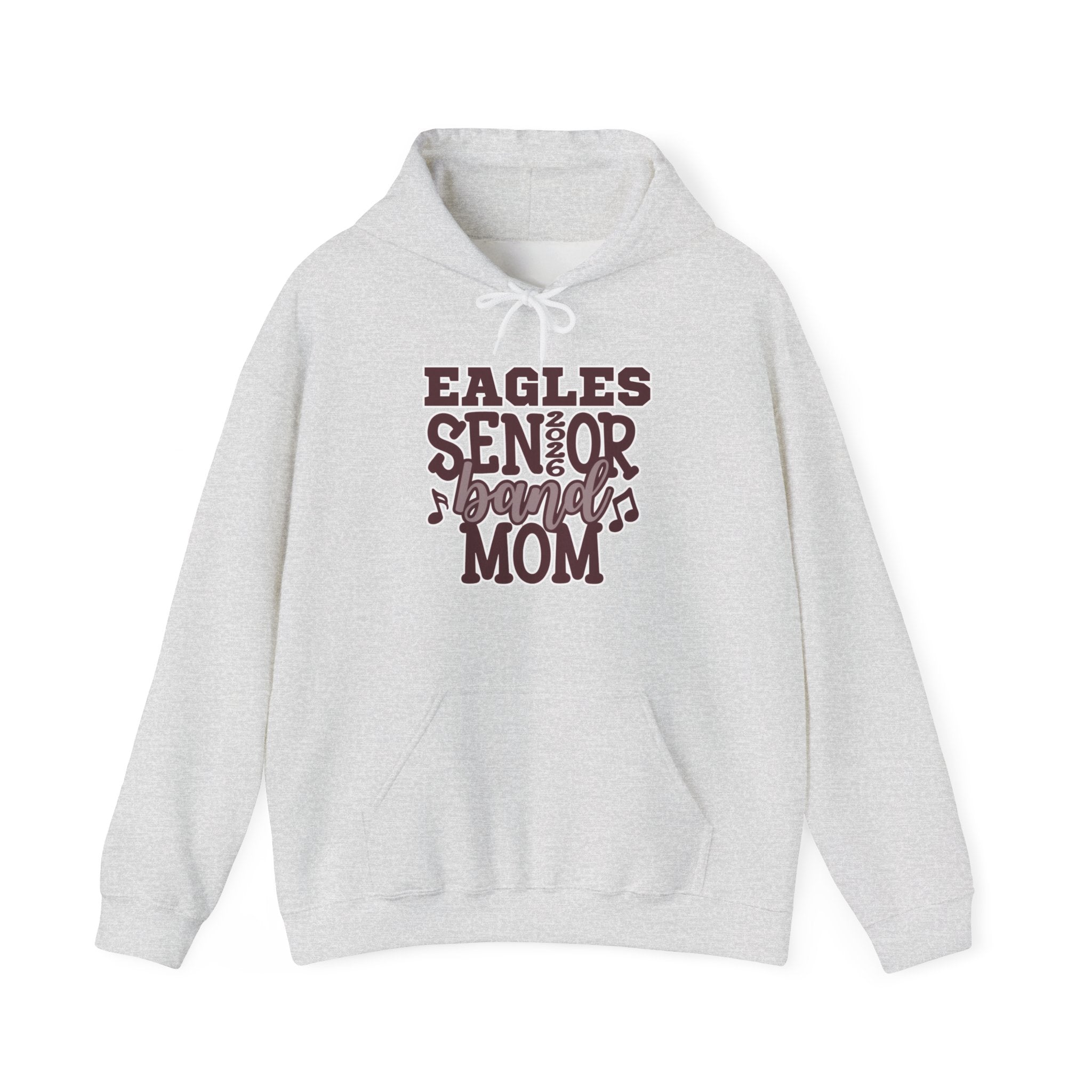 Adult Unisex Eagles Senior Band Mom Graphic Hoodie