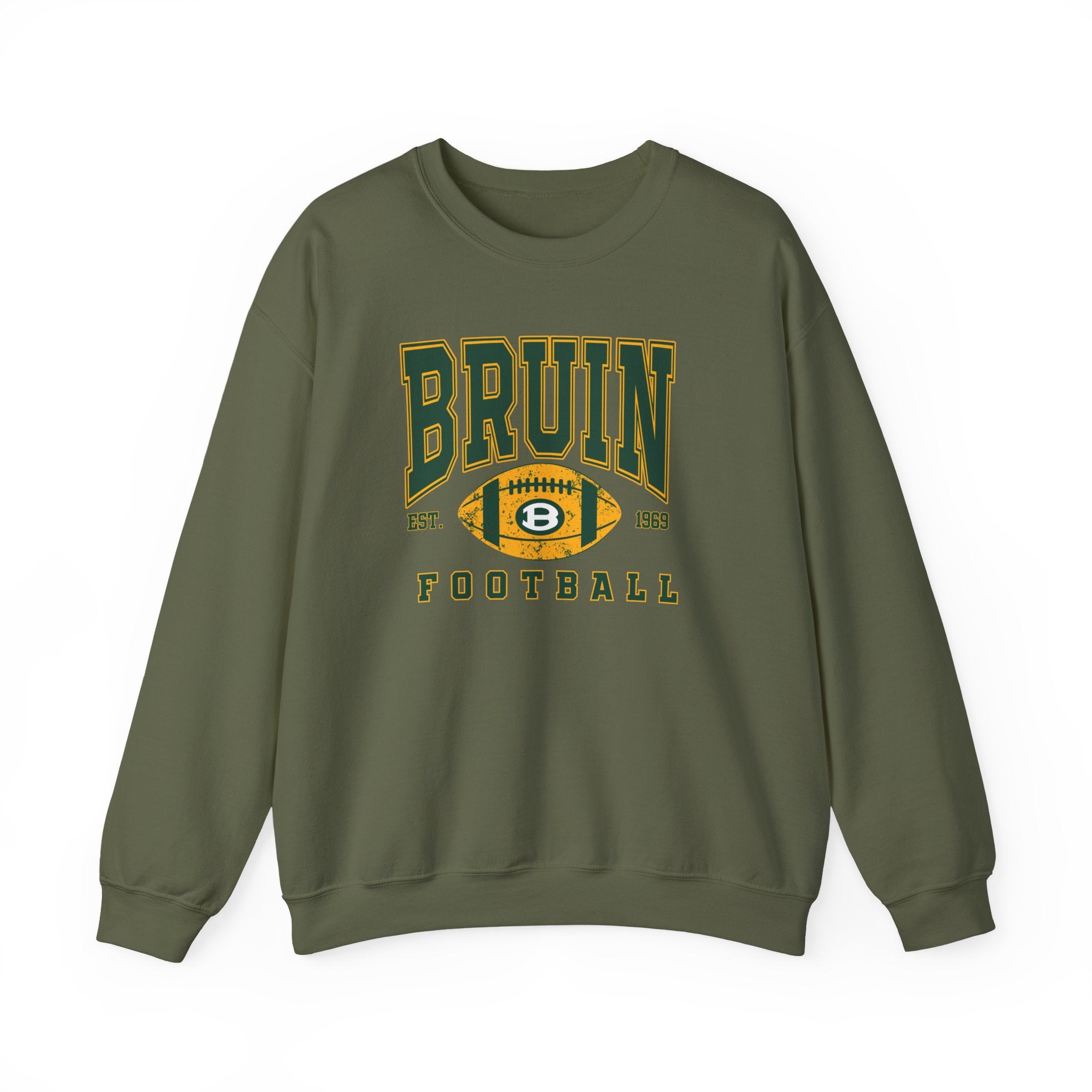 Adult Unisex Bruin Football Heritage Graphic Sweatshirt