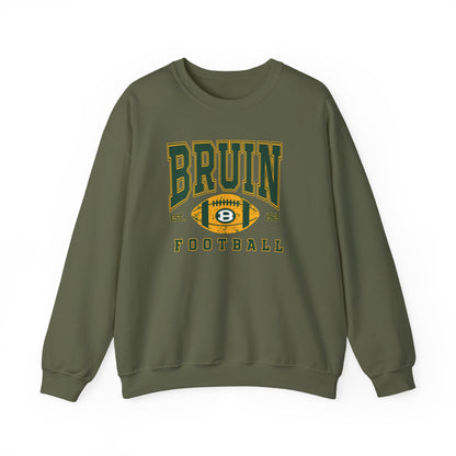 Adult Unisex Bruin Football Heritage Graphic Sweatshirt