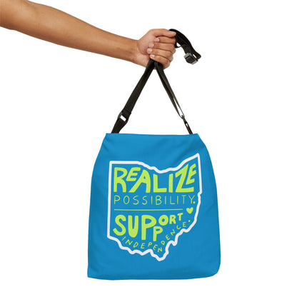Realize Possibility Support IndependenceTote Bag