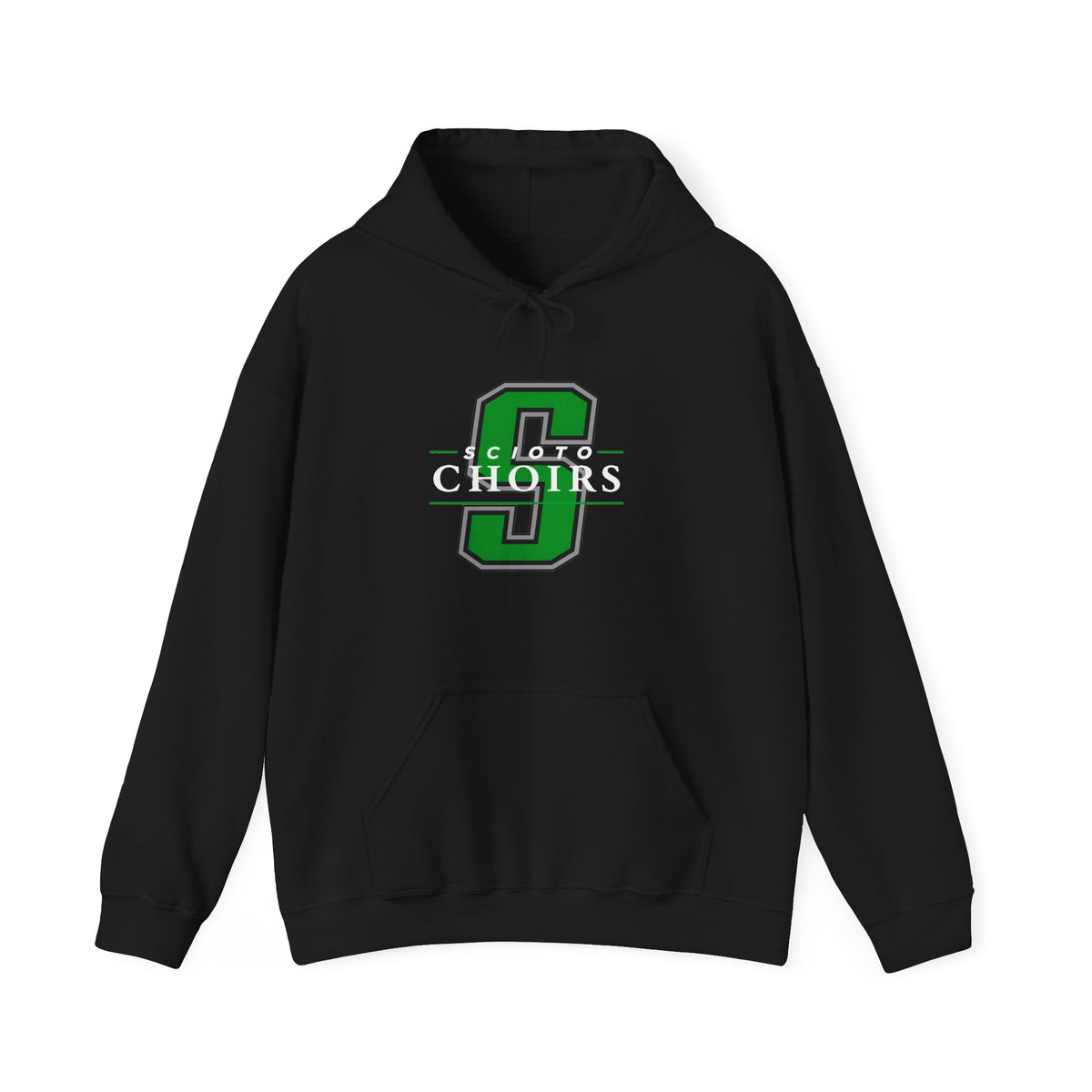 Adult Unisex Dublin Scioto Choirs Classic Logo Graphic Hoodie