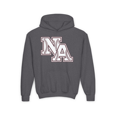 Youth Baseball Stitches Classic Logo Graphic Hoodie